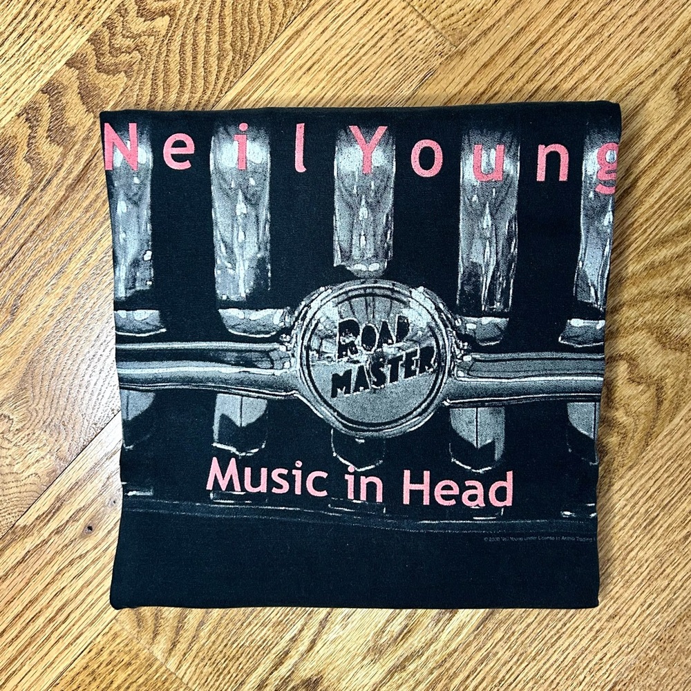 Vintage Neil Young Music in Head Concert T-Shirt - Picture 3 of 8